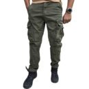 Wide Leg Cargo Trousers Outdoor Utility Pants