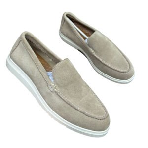 Suede Loafers Stylish Casual Slip-On Shoes