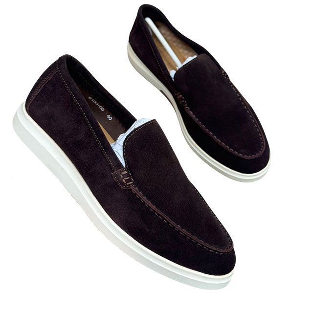 Suede Loafers – Stylish Casual Slip-On Shoes - Image 4
