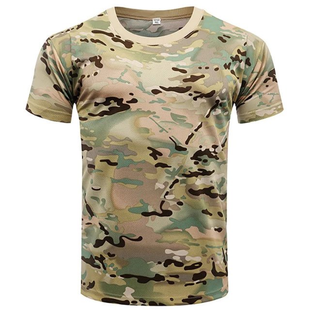 Polyester Outdoor T-Shirts – Lightweight Tactical Casual Wear - Image 3