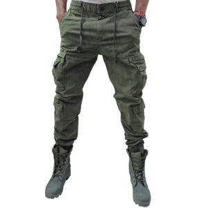Fitty Tactical Elastic Cargo Trousers – Rugged Utility Pants