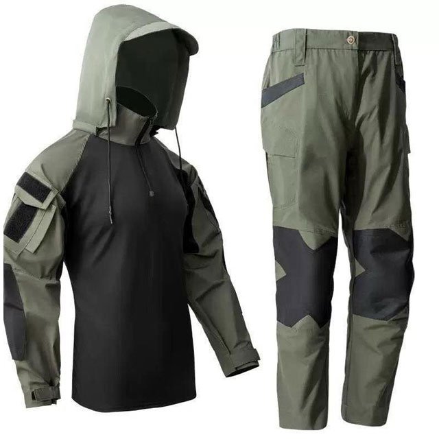 Patched Uniform Suit – Rugged Tactical Workwear Uniform - Image 2