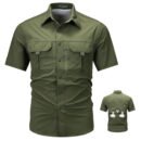 Spandex Short Sleeved Shirt Tactical Outdoor Wear