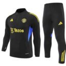 Manchester United 2025/2026 Black Adidas Training Tracksuit