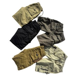 Zipped Cargo Shorts Outdoor Utility Shorts