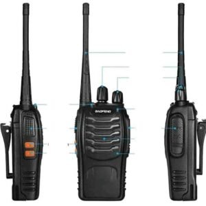 Baofeng BF-888S two-way radio portable walkie talkie at Fitty Tacticals
