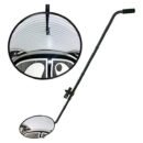 Convex Under-Vehicle Inspection Mirror Security Tool