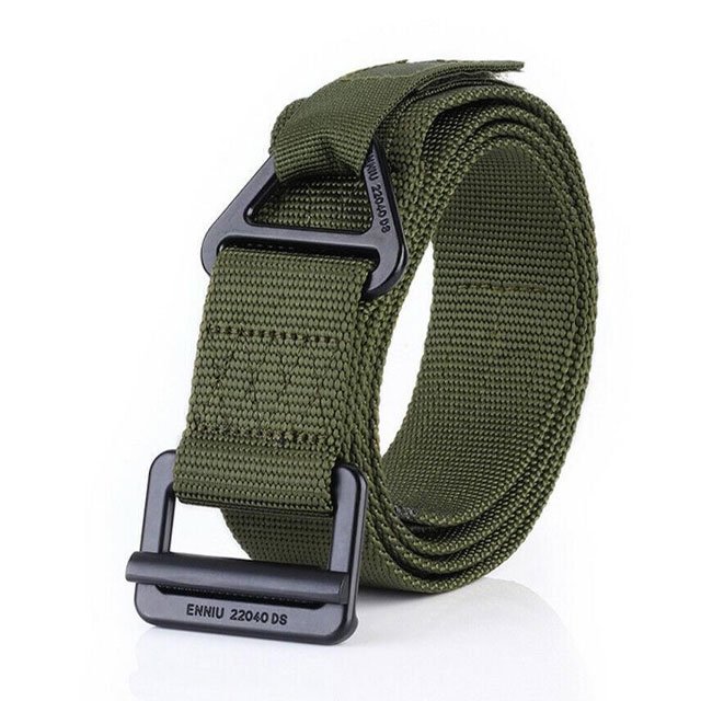 Tactical Cling Belt – Adjustable Nylon Web Utility Belt - Image 2