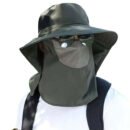 UV Detachable Neck Flap Protection Hat Outdoor Sun Hat