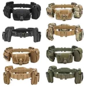 Tactical Utility Kit Belt – Outdoor Waist Belt for Tools & Gear