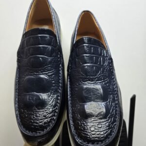 Black Loro Piana Shoes