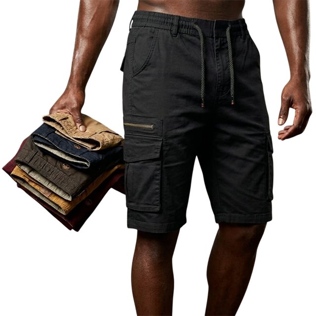 Tactical Hiking Cargo Shorts – Outdoor Utility Shorts - Image 3