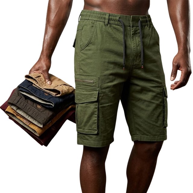 Tactical Hiking Cargo Shorts – Outdoor Utility Shorts - Image 4
