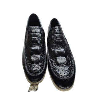 Black Loro Piana 002 Casual Shoes – Premium Lightweight Black Casual Footwear
