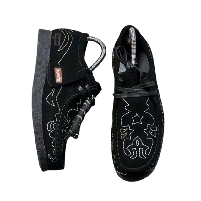 Premium Cowhide Moccasin Boots with Gum Sole