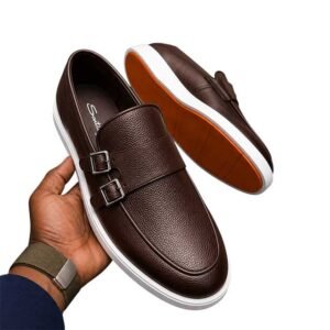 Buckled Santoni Shoes – Premium Executive Leather Footwear