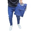 Mink Navy Blue Jeans Everyday Denim Trousers